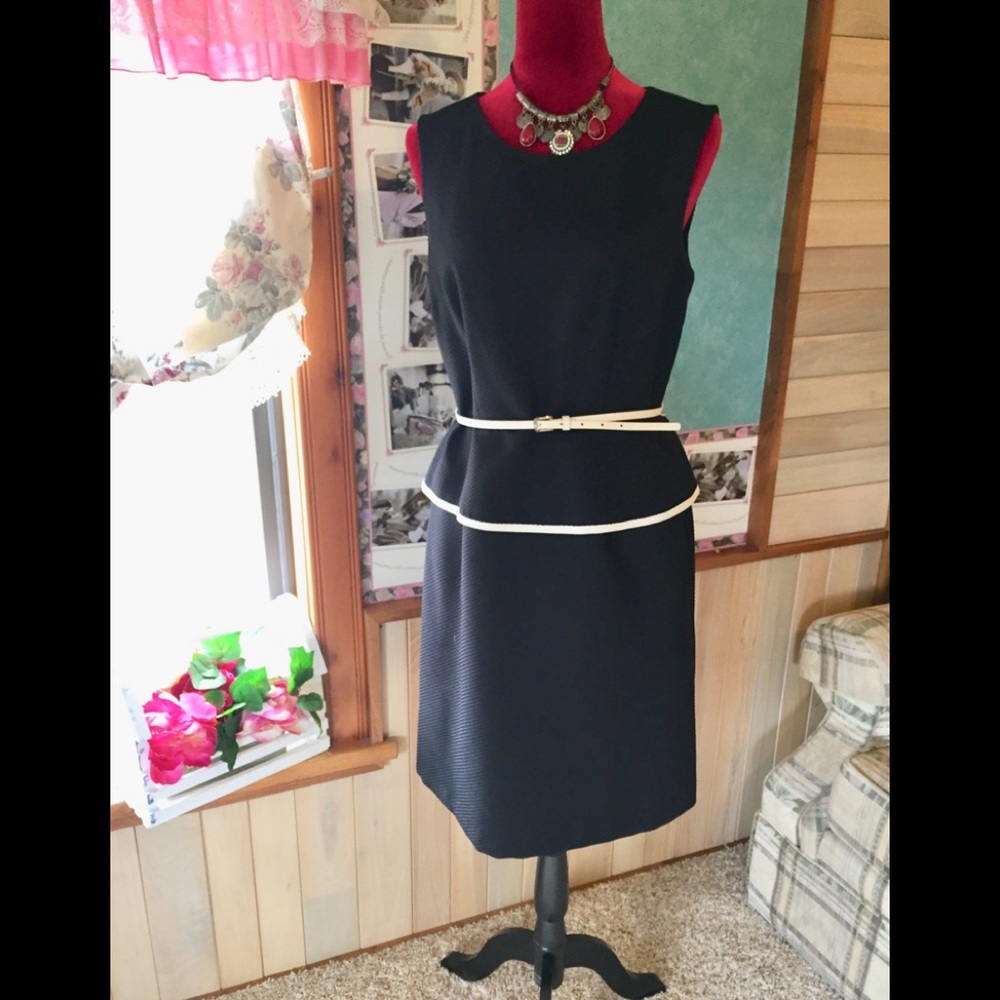 NWOT Evan Picone peplum dress